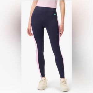 Lacoste x Bandier - All Motion High Waisted Colorblock Leggings